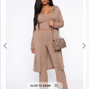 Fashion Nova 3 piece set